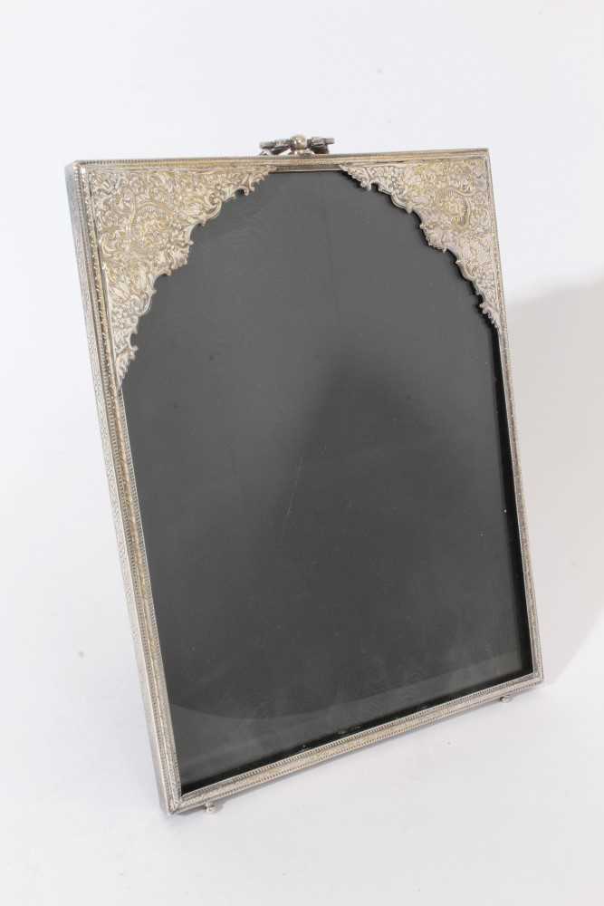 Lot 269 - Japanese silver plated photo frame