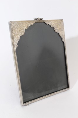 Lot 269 - Japanese silver plated photo frame