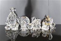 Lot 2221 - Selection of Swarovski crystal items -...