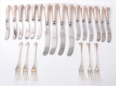 Lot 279 - Selection of mid 20th century American Sterling silver Williamsburg Restoration cutlery.