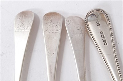Lot 281 - Selection of miscellaneous silver flatware.
