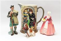 Lot 2224 - Two Royal Doulton figures - The Laird HN2361,...