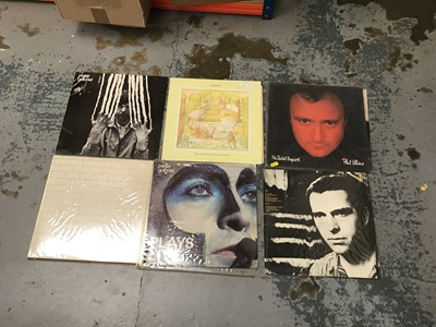 Lot 55 - Group of nine Genesis and other LP's