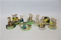 Lot 2229 - Nine Beswick Kitty Macbride figures - The...