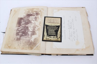 Lot 643 - Victorian scrapbook