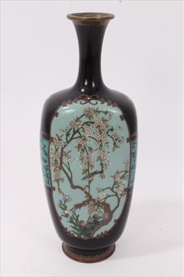 Lot 783 - Fine quality Meiji period Japanese cloisonné vase