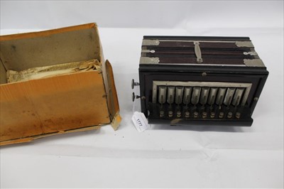 Lot 1777 - Empress accordion in box