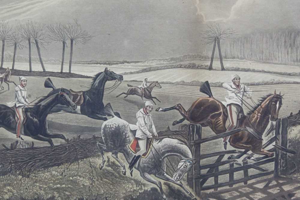 Lot 908 - Group of 19th century sporting engravings