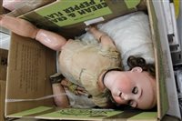 Lot 2816 - Large doll - Alt Beck Gottschalk - bisque head...