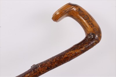 Lot 739 - Unusual group of antique walking sticks