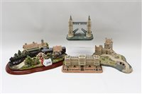 Lot 2249 - Four Lilliput Lane models - The Royal Train At...