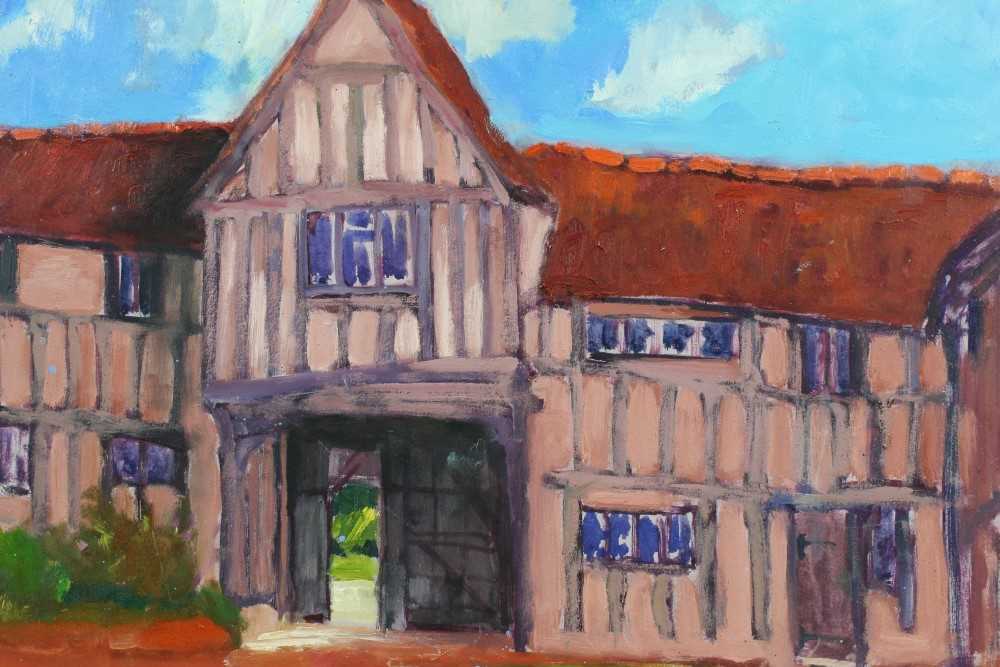 Lot 1152 David Britton, contemporary, oil on board