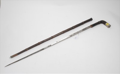 Lot 775 - Early 19thcentury swordstick