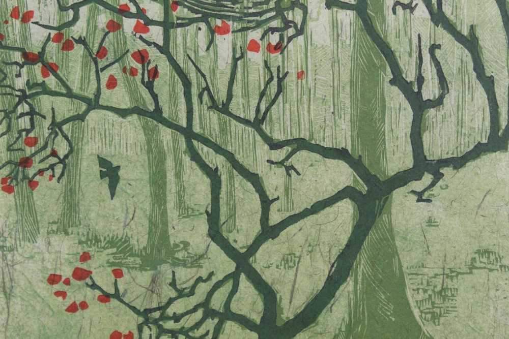 Lot 1108 - *Gertrude Hermes (1901-1983) signed limited edition linocut