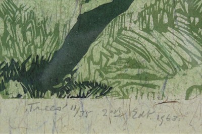 Lot 1108 - *Gertrude Hermes (1901-1983) signed limited edition linocut
