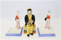 Lot 2267 - Manor Limited Editions figure - Clarice Cliff...