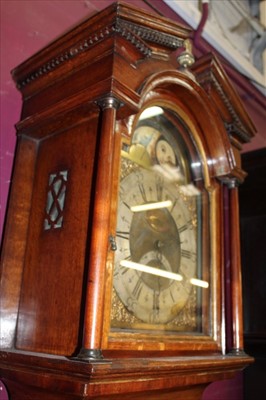 Lot 618 - 18th century 30 hour longcase clock
