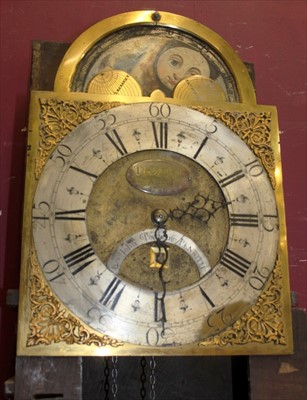 Lot 618 - 18th century 30 hour longcase clock