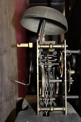 Lot 618 - 18th century 30 hour longcase clock