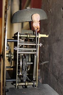 Lot 618 - 18th century 30 hour longcase clock