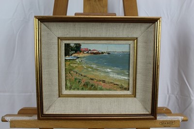 Lot 984 - 20th century oil on board - Orford