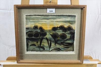 Lot 1203 - *Alan Reynolds (1926-2014) watercolour