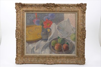 Lot 1219 - Mary Sophia Ludlow oil on canvas - still life