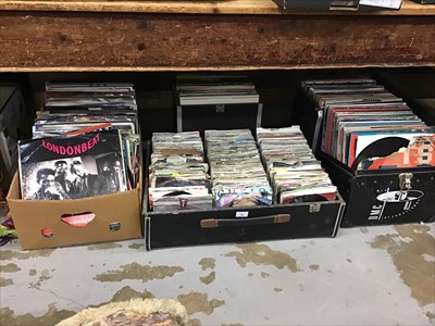 Lot 50 - Quantity of LP's and singles