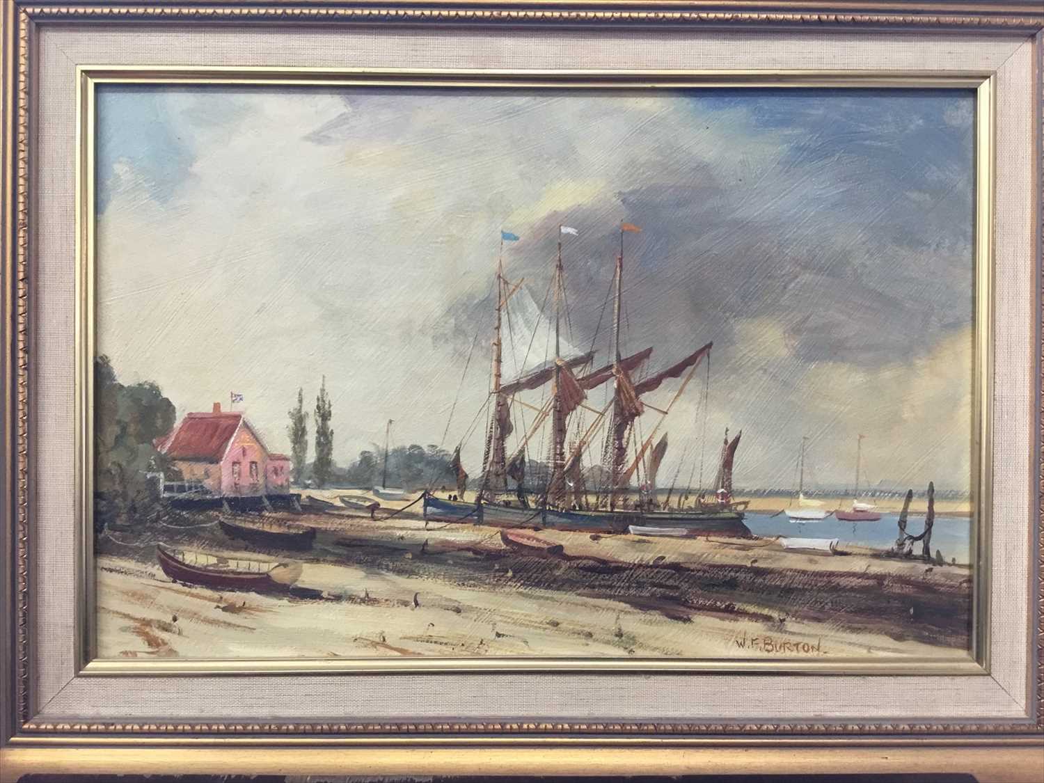 Lot 251 - W F Burton - four oils