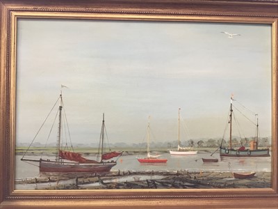 Lot 251 - W F Burton - four oils