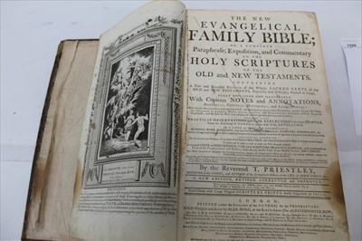 Lot 305 - The New Evangelical Family Bible