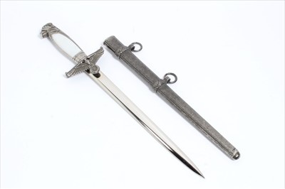 Lot 790 - Good quality reproduction Nazi diplomats' / career officials' dress dagger in scabbard