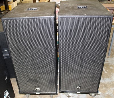 Lot 1746 - Pair of Electro Voice Rx 118s Compact 18" Subwoofers