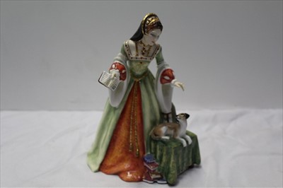 Lot 897 - Royal Doulton limited edition figure of Lady Jane Grey, HN 3680