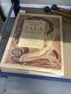 Lot 94 - William Blake Vala or The Four Zoas, A Facsimile of the manuscript a transcript of the poem and a study of its growth and significance by G.E. Bentley Jr. Oxford University Press