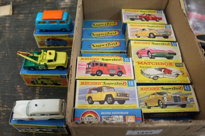 Lot 1425 - Collection of Matchbox Superfast cars - approx 28