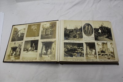 Lot 1082 - Edwardian Photographs in album