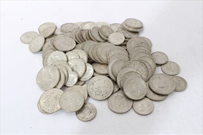 Lot 301 - G.B. mixed pre-1947 silver George VI coinage in much better than average grades (N.B. estimated face value £11.17½) (qty)