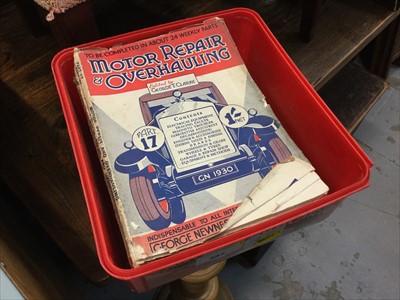 Lot 397 - Motor Repair and Overhauling magazines, circa 1930