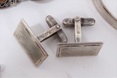 Lot 160 - Group silver jewellery