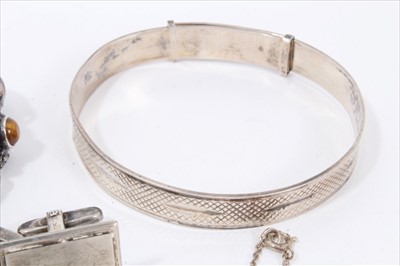 Lot 160 - Group silver jewellery