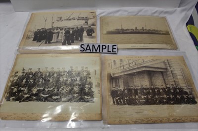 Lot 1087 - Photographs - Victorian and later selection of Armed Forces, many large/medium size. Portraits, regiments including 20th Middlesex Artist R.V., 3rd Lanark R.V