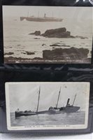 Lot 2405 - Postcards in album - including shipping...