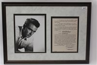 Lot 2417 - Autographs - Montgomery Clift (1920 - 1966),...