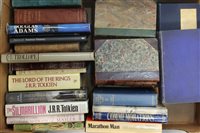 Lot 2582 - Books: Two boxes of literature - old and new