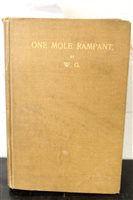 Lot 2515 - Book: (Walter Gardner) One Mole Rampant 'For...