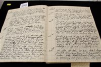 Lot 2503 - Book: Diary of John Robert Rutland, 'Diary of...