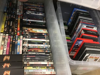 Lot 177 - Large collection of DVD's - two boxes
