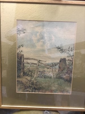 Lot 140 - Two oils landscapes together with four watercolours by Charles James Birbeck (1860-1933)