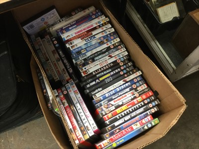 Lot 295 - Five boxes of various DVD's